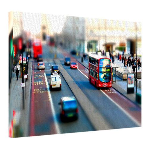 Картина на холсте Улица Лондона 45x65 см (H4565_GOR007)
