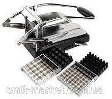 Картоплерізка для фрі нержавіюча сталь + 2 насадки 6511 KAMILLE