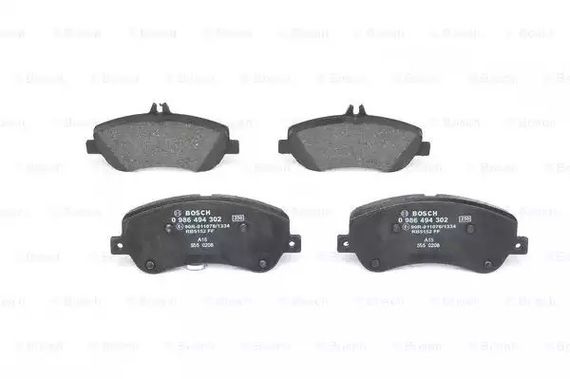 Колодки гальмівні дискові MB GLK-CLASS(X204) 220-350 08-переднь.  BOSCH (0986494302) | Зображення 2