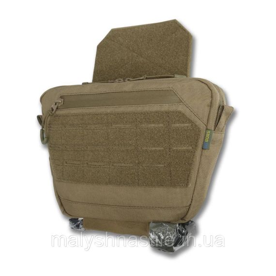 Сумка-напашник XL з балістичним пакетом 1 клас захисту Kiborg GU Сordura Coyote | Зображення 2