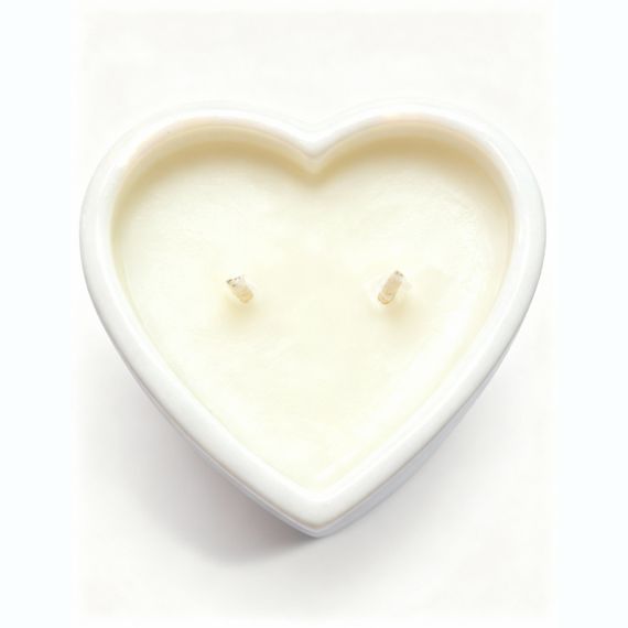 Массажная свеча с ароматом орехового крема Candy Nut Cream в форме сердца, 70 мл sexstyle | Зображення 6