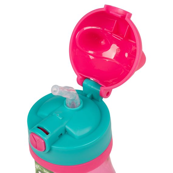 Пляшка для води YES Fusion 350 мл рожева (708173) | Зображення 1