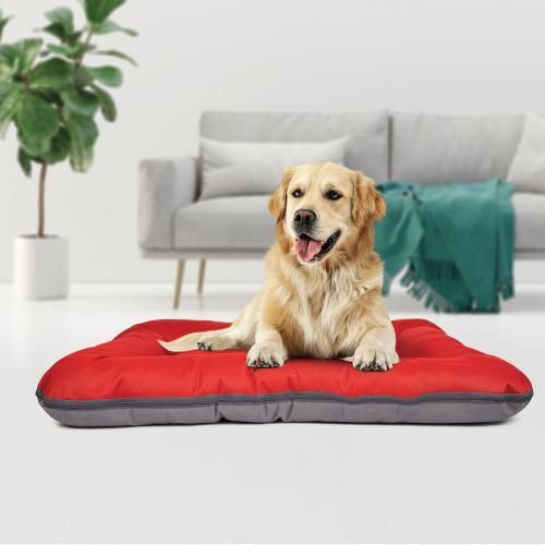 Лежак Pet Fashion «Askold» для собак, 102x76x14 см, терракотовый | Зображення 1