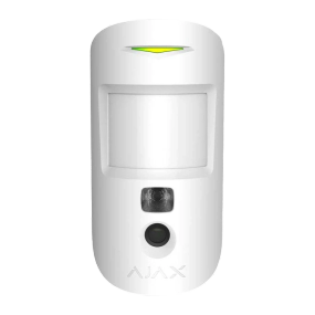 Ajax MotionCam HDR (PhOD) Jeweller white руху з камерою Сповіщувач