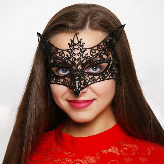 Маска на очі Babydoll Універсальний. Чорний 4325 | Зображення 3