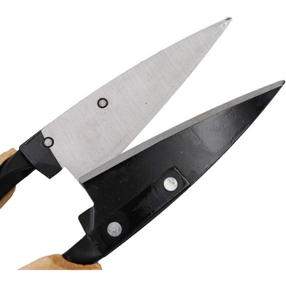 Ножиці для стрижки овець та собак з дерев'яною ручкою, гострі міцні, зручні сталеві леза | Зображення 5