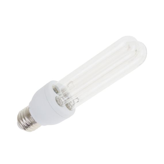 Лампа бактерицидная PL-Q Е27 15W UVC 220V