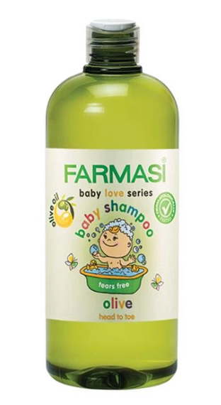 Дитячий шампунь без сліз із екстрактом оливи Farmasi Baby Love Olive 360 ​​мл | Зображення 2