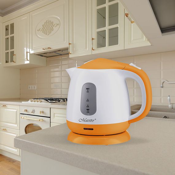 Электрочайник Maestro MR-012-ORANGE, 1 л, 1100 Вт | Зображення 1