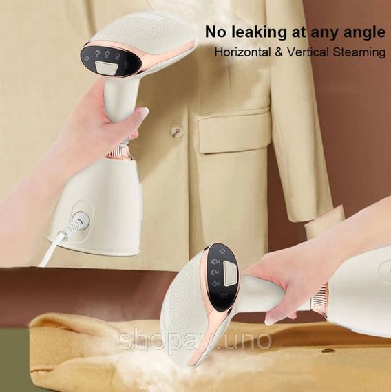 Ручний відпарювач KY-003 1500W WHITE • Вертикальний відпарювач Sokany SK-12003 для одягу та штор | Зображення 5