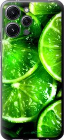 Чохол на Xiaomi Redmi 12 Зелені часточки лимона "852u-3114-2448"