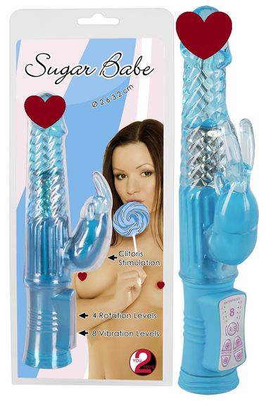 Вибратор Sugar Babe blue Sex Aura