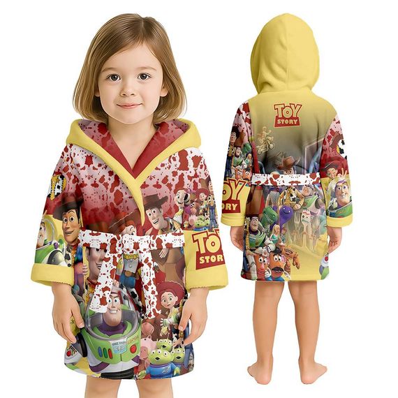 Халат дитячий з плюшевого велюру Toy Story 31742 146-152 см