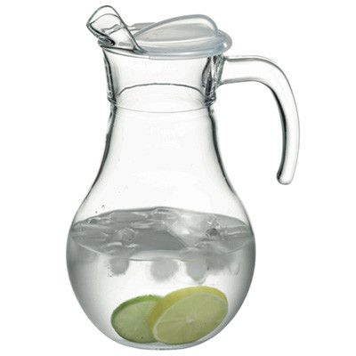 Глечик скляний з кришкою Pasabahce Bistro 43934, 1.8 л, для води, молока, напоїв | Зображення 1