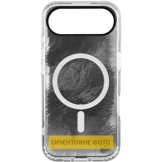 Чехол TPU Shiny Mountain (MagFit) для Apple iPhone 17 Air (6.5") Black | Зображення 2