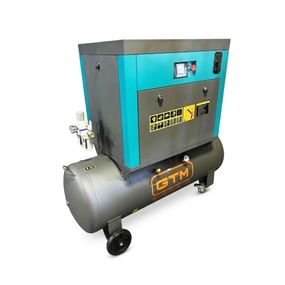 Компрессор высокого давления винтовой масляный GTM DLG5.5V/inv (200 л, 680 л/мин, 5.5 кВт, 380-400 В, инвертор)