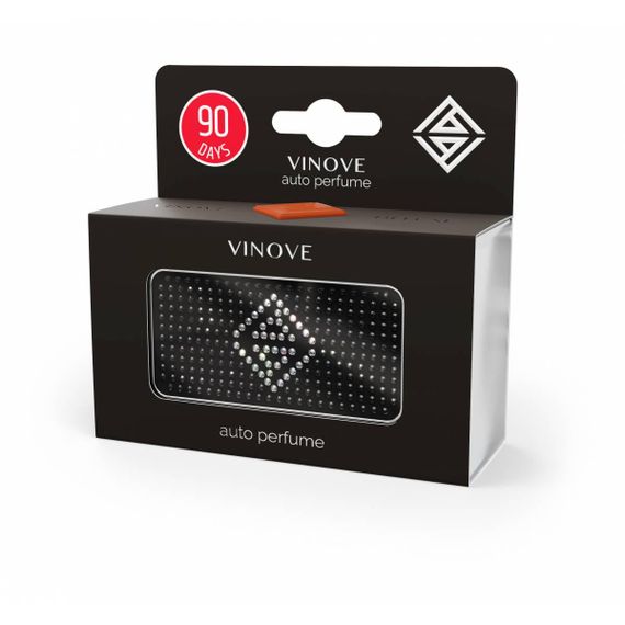 Ароматизатор в авто Vinove LONDON с кристаллами Swarovski, коллекция Jewelry