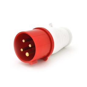 Вилка кабельна SF-014, 4 контакту, 3Р + E, 16А, 380V, IP44