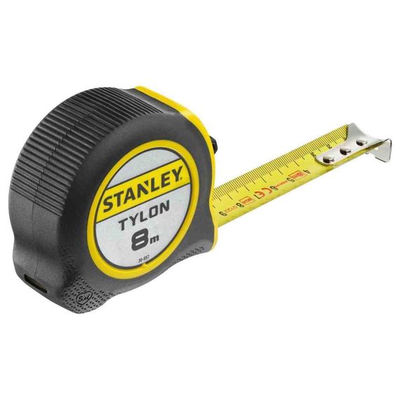 Рулетка измерительная Tylon™ длиной 8 м, шириной 25 мм, в пластмассовом корпусе STANLEY 0-30-657 | Зображення 2