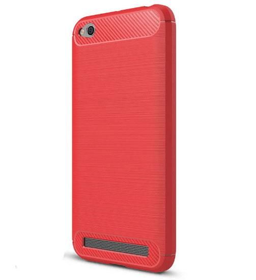 Чехол Primo Carbon Fiber Series для Xiaomi Redmi 5A - Red