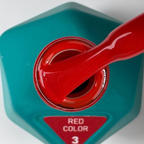 Гель-лак Victoria Avdeeva Red Color 03 (красный) 12 мл HEMA & TPO FREE | Зображення 3