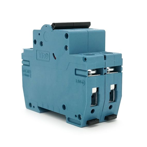 Автоматичний вимикач постійного струму YRO YRL7-63DC 2P 50A DC550V 6kA, DIN, 80*36*44.8mm | Зображення 2