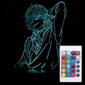 Акриловый светильник-ночник с пультом 16 цветов Аято Юри tty-n000251