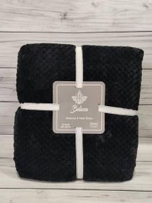 Плед Belizza Akustik siyah 200х220см Микрофибра