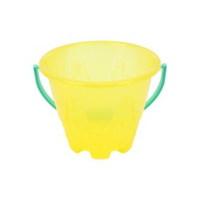 Дитяча іграшка "Відерце" 0082TXK об'єм цебра 1,8 л Жовтий