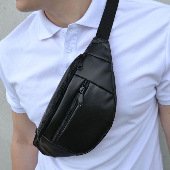 Бананка на блискавці, Чоловіча бананка для хлопця, Бананка на стегнах Функціональна сумка YQ-48 | Зображення 7