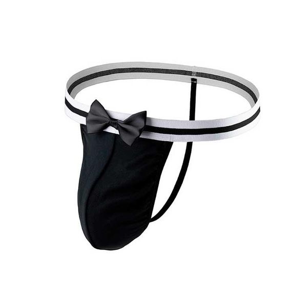 Мужские стринги с бабочкой L-XXL