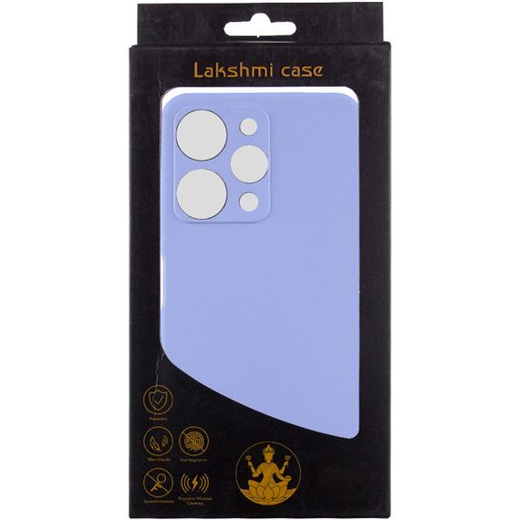 Чехол Silicone Cover Lakshmi Full Camera (AAA) для Xiaomi Redmi 12 Сиреневый / Dasheen | Зображення 3