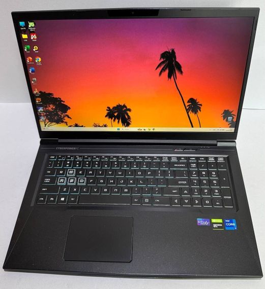 Ігровий ноутбук СyberpowerPC Tracer V Gaming L17G GM7TG5R / 15.6" (1920x1080) IPS / Intel Core i7-11800H (8 (16) ядер по 2.3 - 4.6 GHz) / 16 GB DDR4 / 512 GB SSD / nVidia GeForce GTX 1650, 4 GB GDDR5, 128-bit / WebCam б/в | Зображення 1