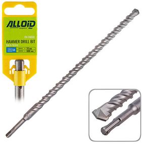 Бур по бетону SDS-plus S4 14*600мм FH-14600 Alloid