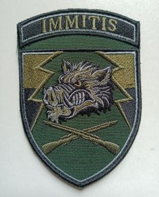 Шеврон 71 бригада (олива)