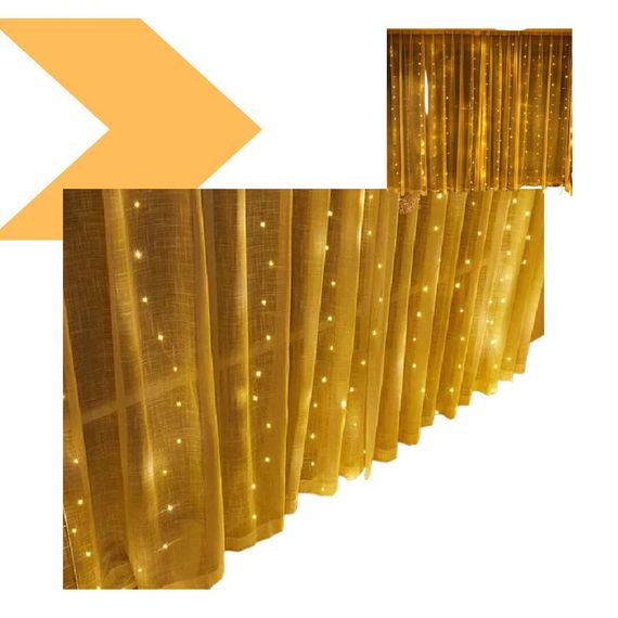 Світлодіодна USB гірлянда Штора 3х3 м, 300 LED, енергоефективна, XPRO (234563820_320) | Зображення 1