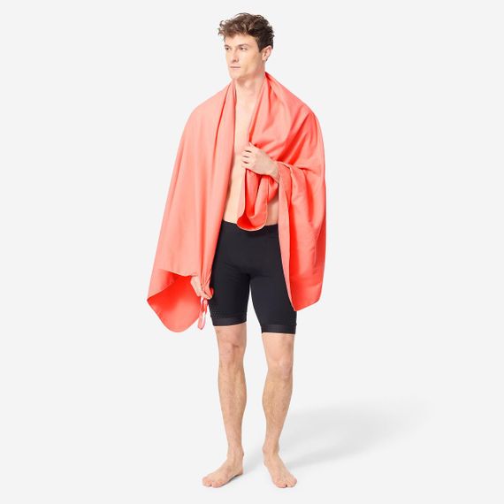 Рушник з мікрофібри розмір XL 110 × 175 см кораловий - One Size | Зображення 1