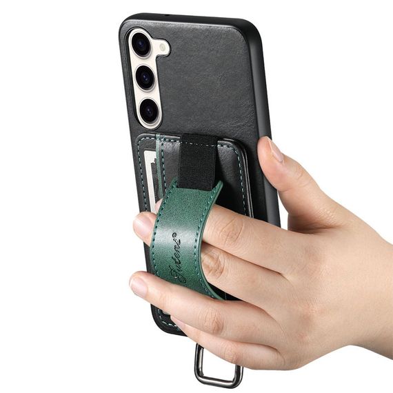 Шкіряний чохол Wallet case and straps для Samsung Galaxy S24 | Зображення 3