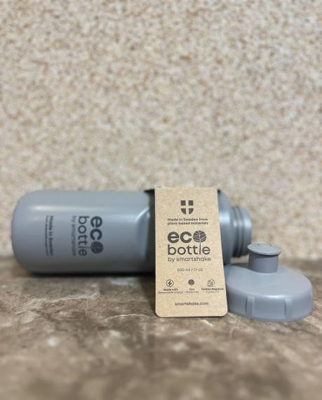 Пляшка для води Smartshake EcoBottle Squeeze 500ml Gray | Зображення 5