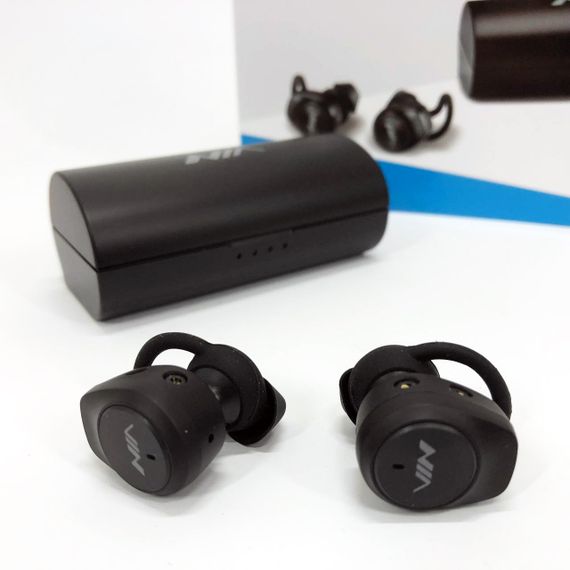 Гарні бездротові навушники Bluetooth, Бездротові блютуз навушники із зарядним боксом HR-45 | Зображення 2