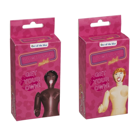 Надувна міні лялька Mini Blow Up Doll Mini Ginger, 66 см Sex Aura | Зображення 4