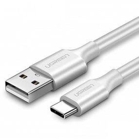 Дата кабель USB 2.0 AM to Type-C 2.0m US287 (White) Ugreen (60123) (60123)