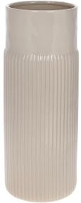 Интерьерная ваза Patterns of love Beige 12.5x12.5x32см ceramic