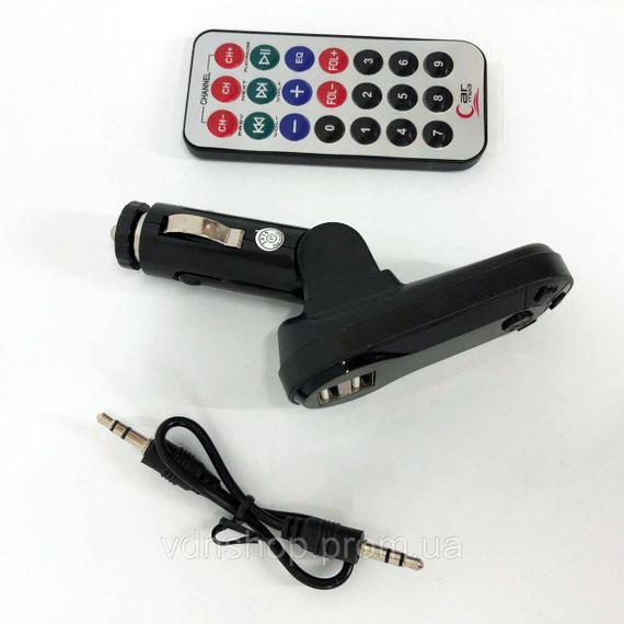 Fm модулятор для автомобиля, Устройство для передачи аудио в авто, Fm-модулятор хороший звук BW-12 | Зображення 1