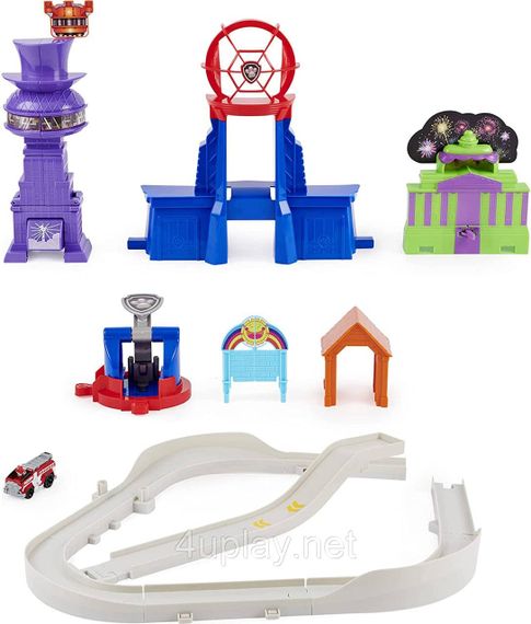 Щенячий патруль у кіно База рятувальників Трек Spin Master Paw Patrol Total City Rescue Playset із Маршалом Оригінал | Зображення 3