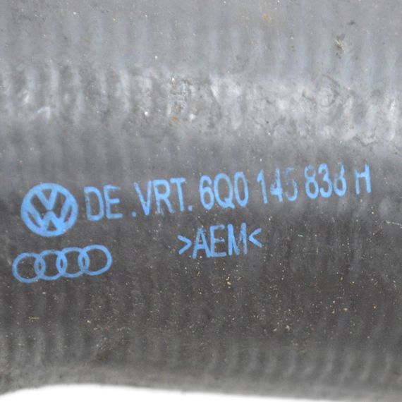 Патрубок інтеркулера верхній правий 1.4 TDI Scoda Fabia Praktik Roomster Шланг Шкода Фабіа Практік Румстер 6Q0145838H | Зображення 3