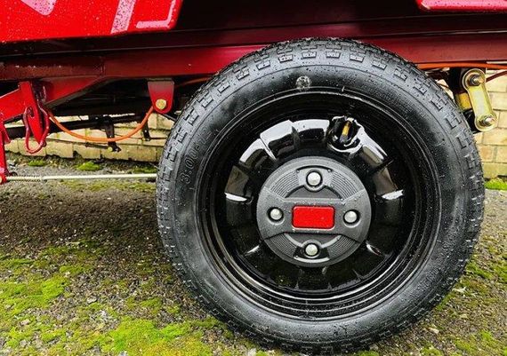 Електротрицикл Crosser CARGO 12 1000-1500W 60 V 32 Ah, самоскид, вантажний електроскутер до 300 кг Червоний | Зображення 6