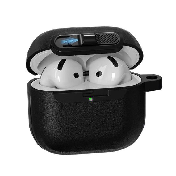 Футляр Frosted для навушників Airpods Pro Black | Зображення 1