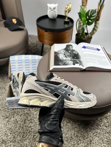 Чоловічі кросівки ASICS Gel-Kahana 14 Light Grey Black весна / літо / осінь A3807 45 28,5 | Зображення 4