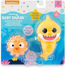 Набор игрушек для ванной WowWee Baby Shark Акуленок и рыбка
